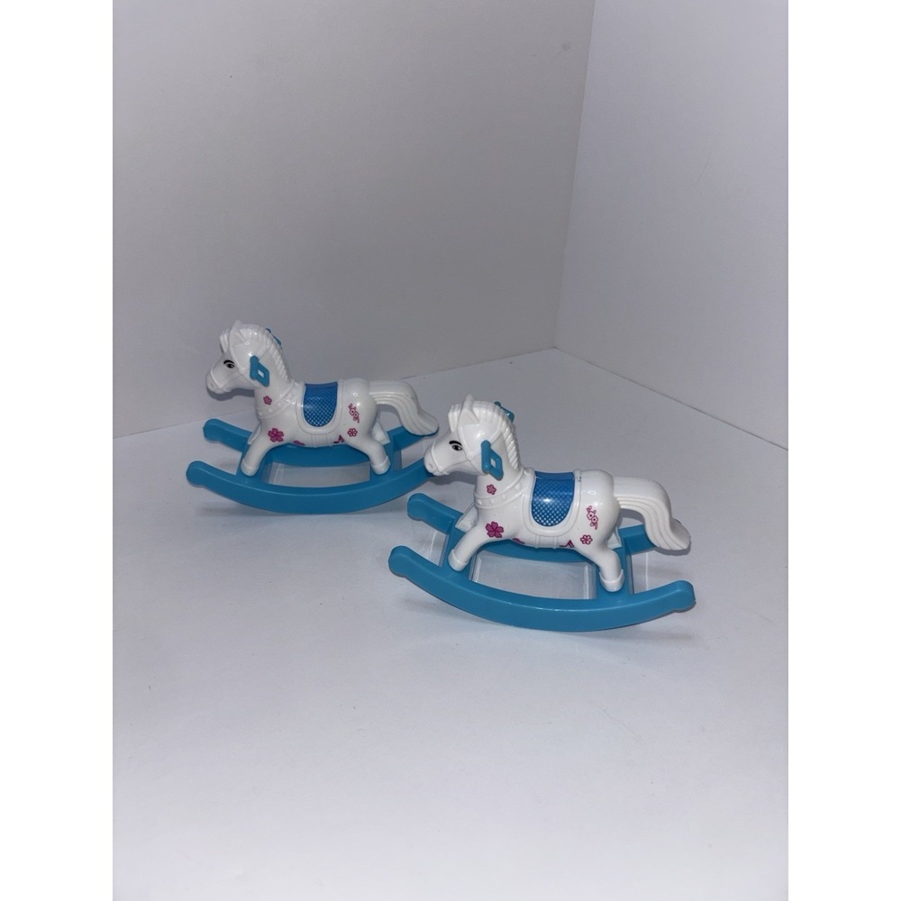 Doll House Rocking Horses Set of 2
